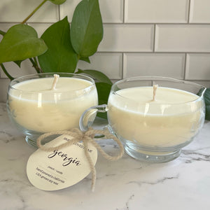 Princess House crystal cream & sugar Set